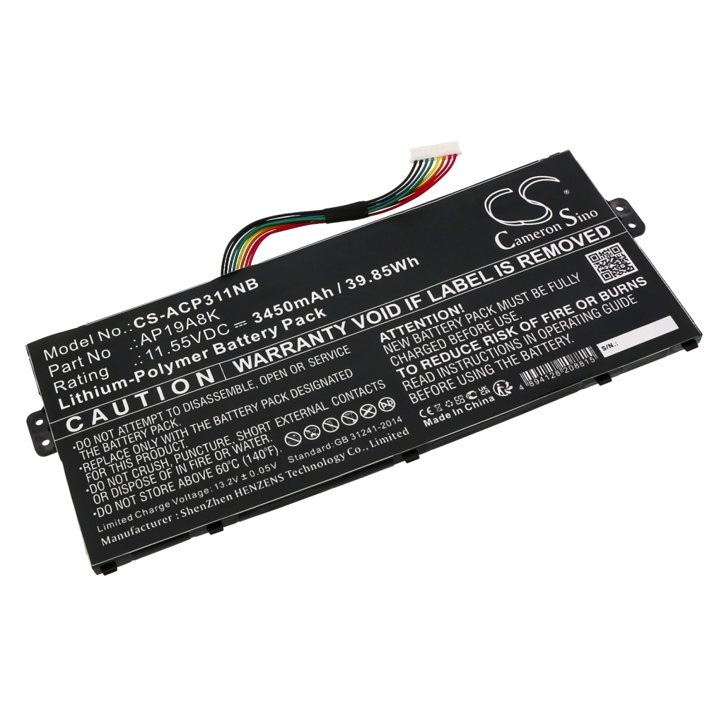 Compatibele batterijvervanging voor Acer AP19A8K