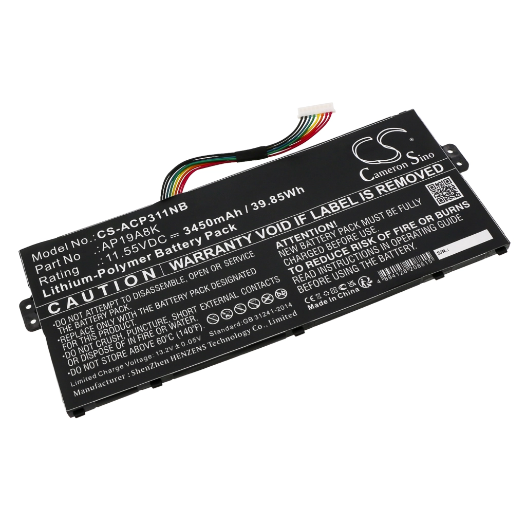 Compatibele batterijvervanging voor Acer AP19A8K