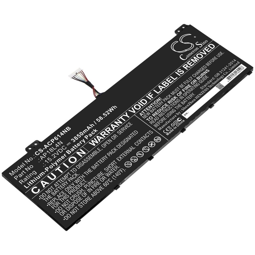 Notebook batterij Acer CS-ACP614NB