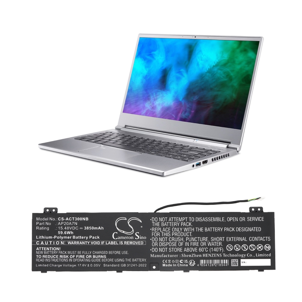 Batterij Vervangt AP20A7N