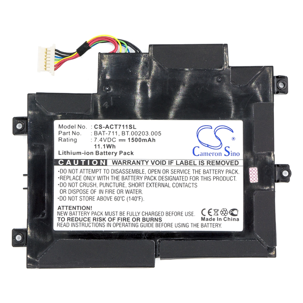 Battery compatible with Acer CS-ACT711SL