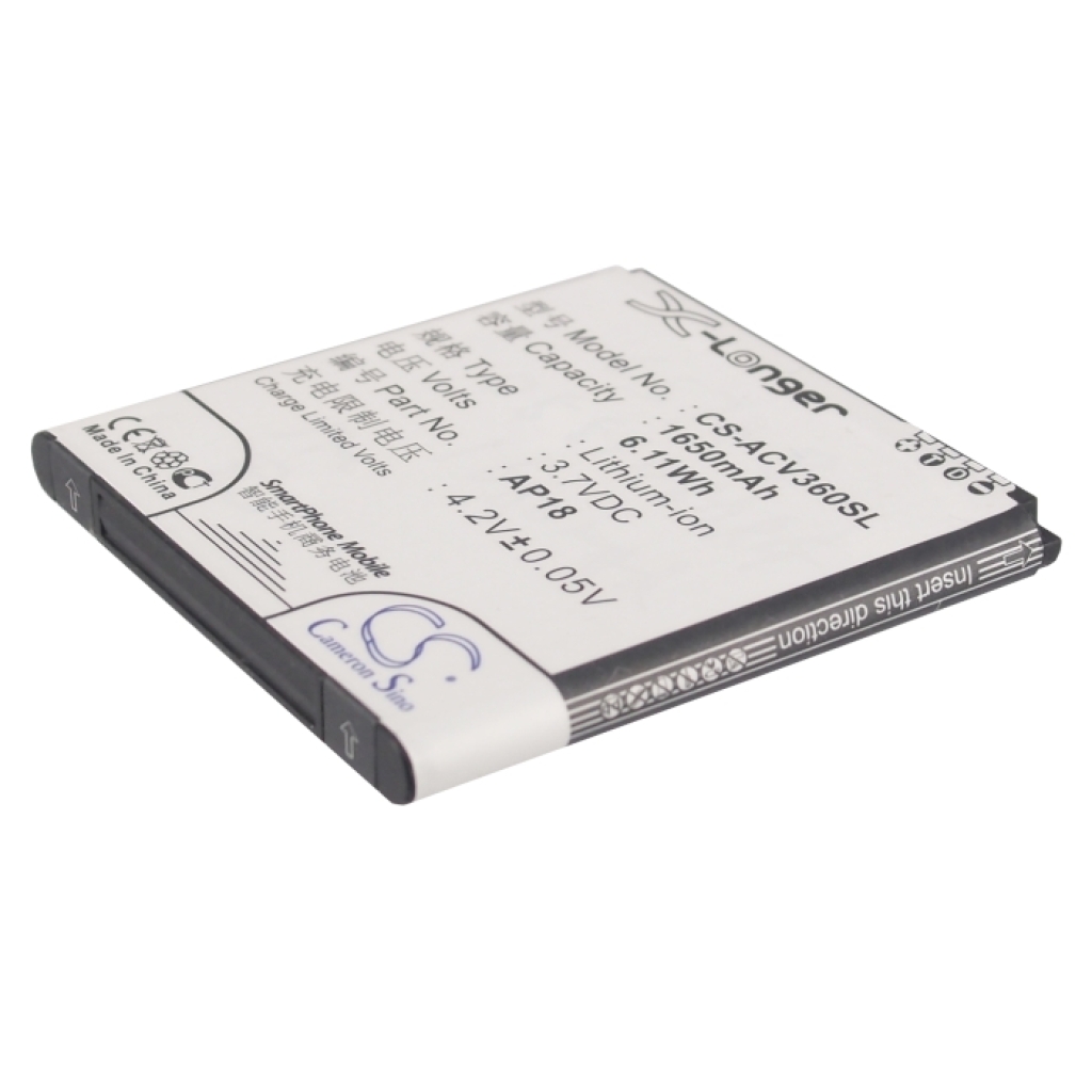 Mobile Phone Battery K-Touch CS-ACV360SL
