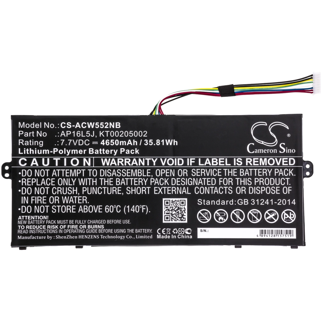 Notebook batterij Acer Swift 5 SF514-52T-81Q1