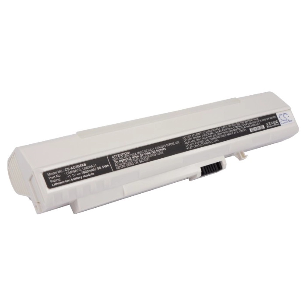 Notebook batterij Acer Aspire One AOD250-1116
