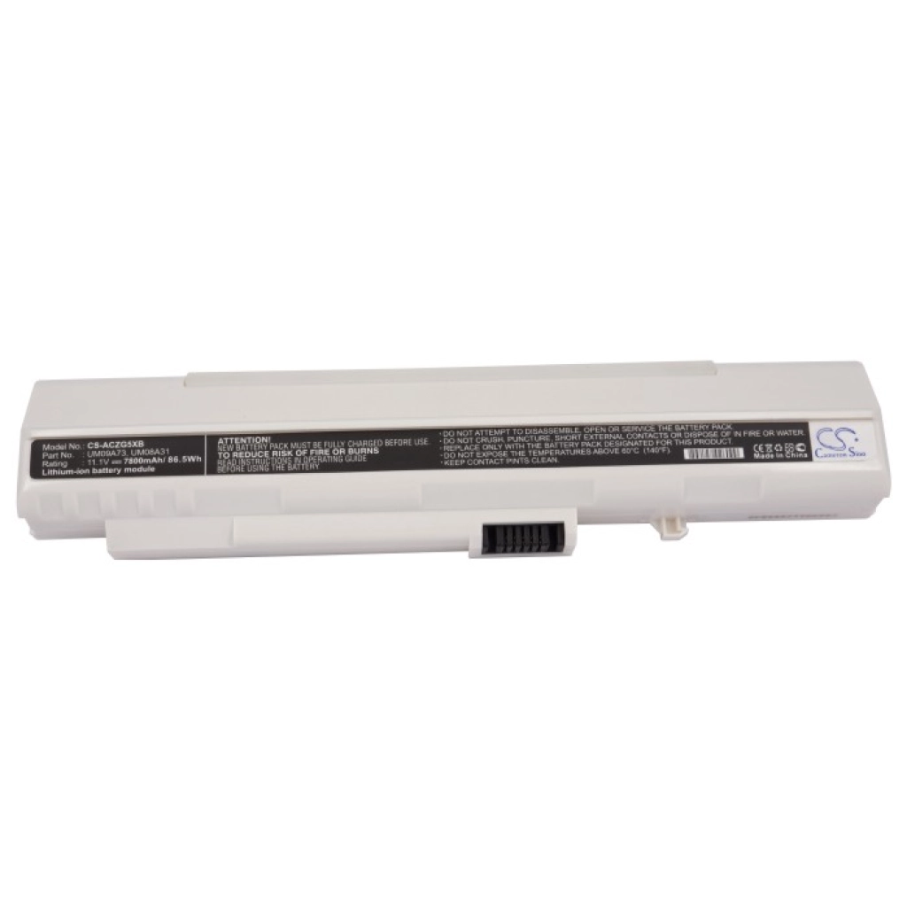 Notebook batterij Acer Aspire One AOD250-1116
