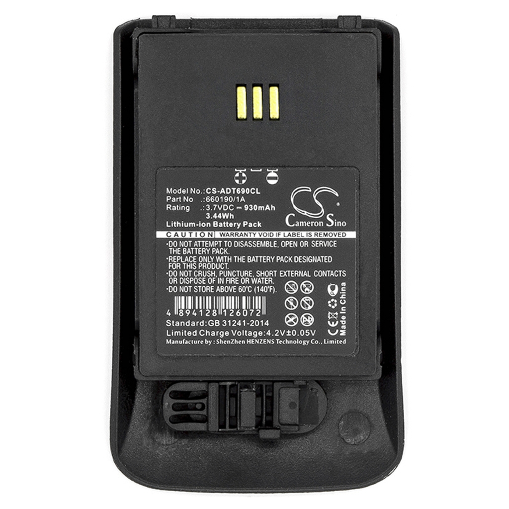 Draadloze telefoon batterij Unify CS-ADT690CL