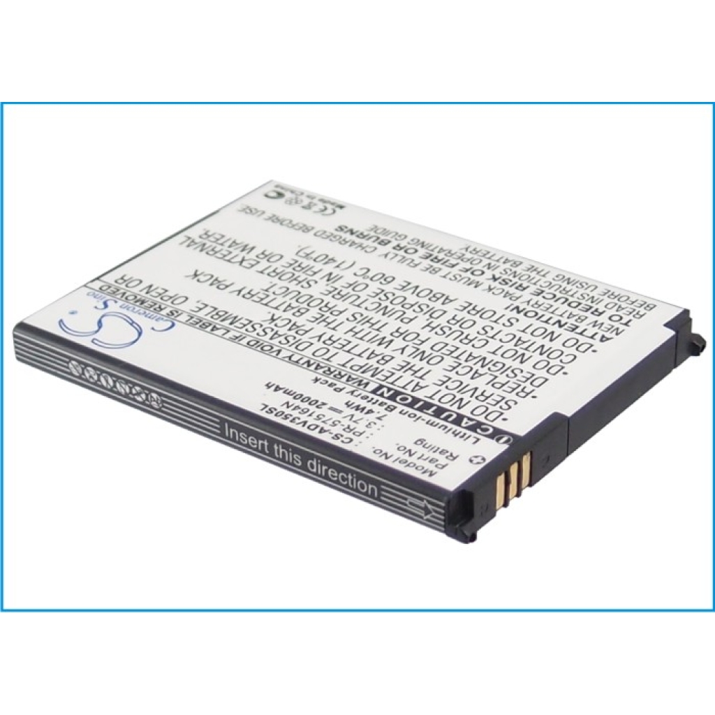 Battery compatible with Advent CS-ADV350SL