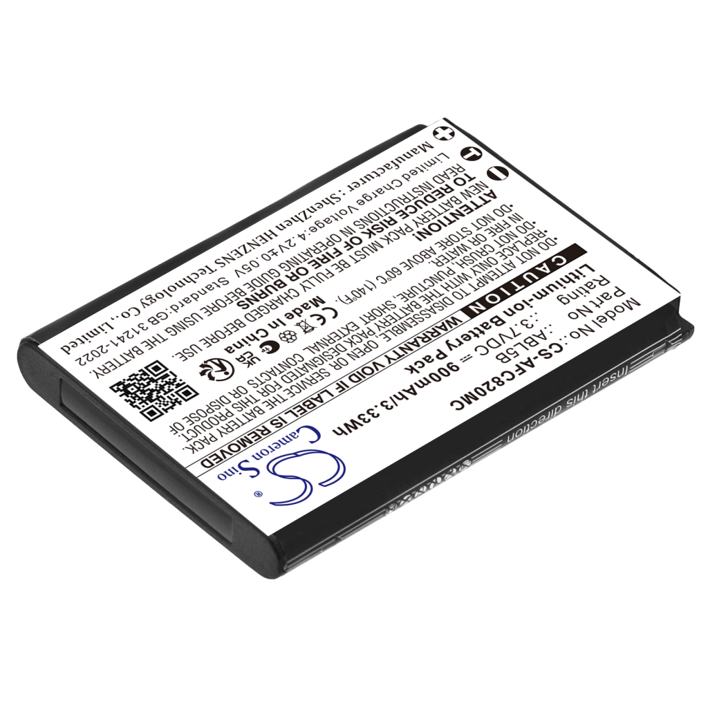 Compatible battery replacement for AgfaPhoto ABL5B