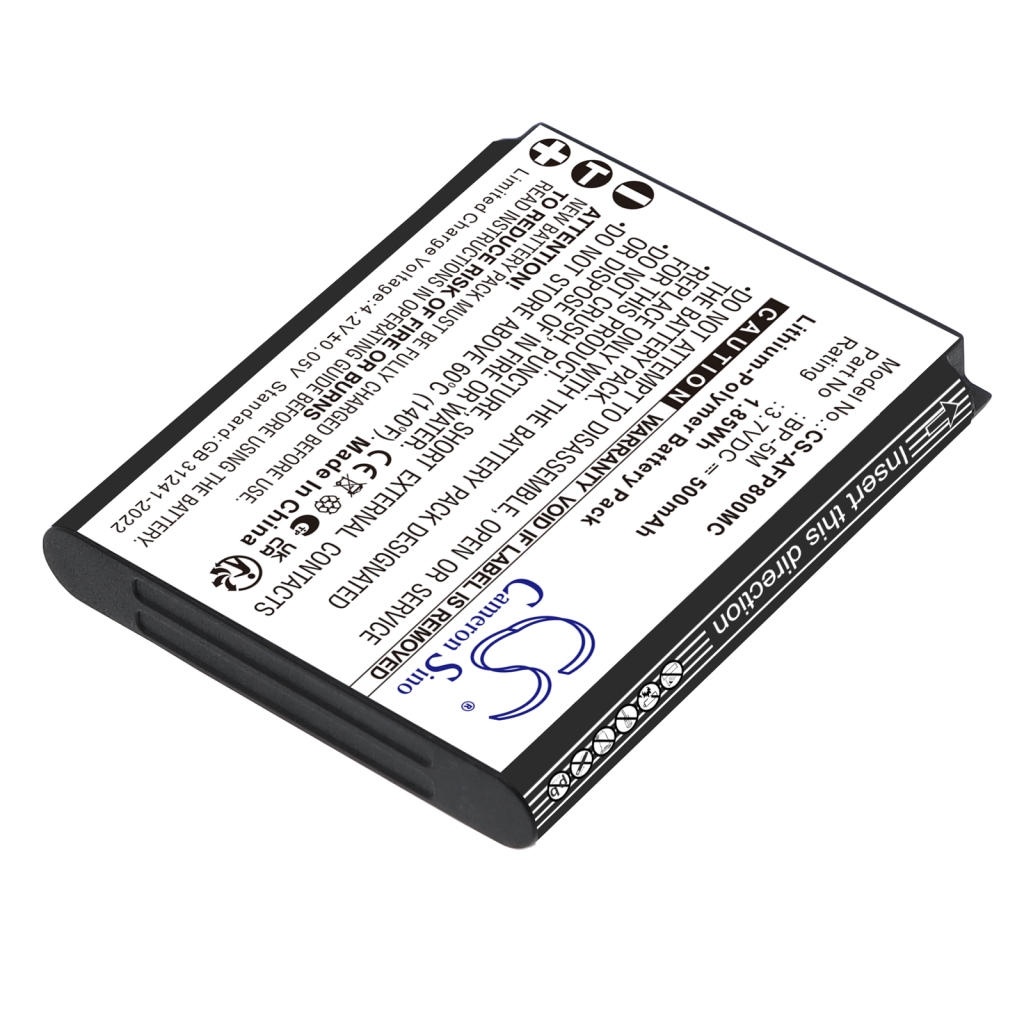 Batterij voor camera Agfaphoto CS-AFP800MC