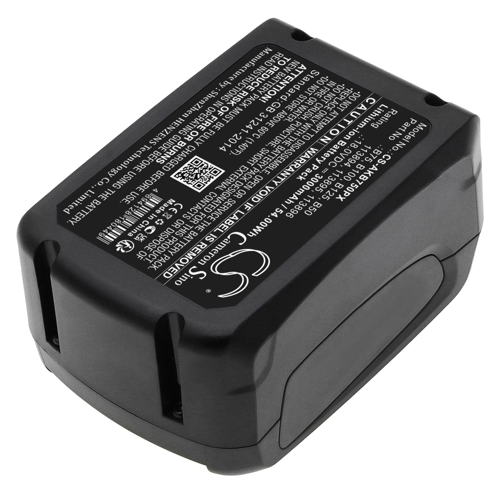 Batterijen Vervangt B75