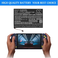 Compatible battery replacement for AOKZOE LR4867102-3S