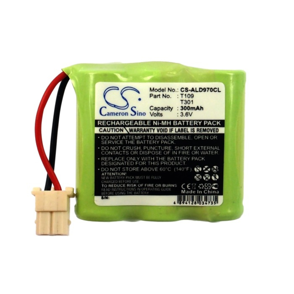 Draadloze telefoon batterij Code A Phone CS-ALD970CL