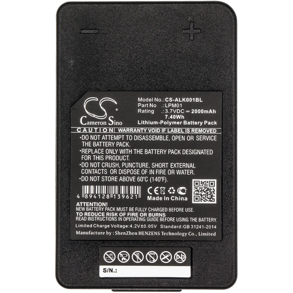Batterij Vervangt LPM01LI