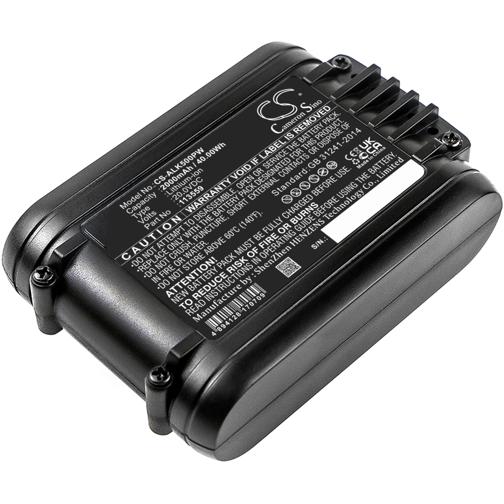 Batterij voor elektrisch gereedschap Al-ko GT 2000 (113701)