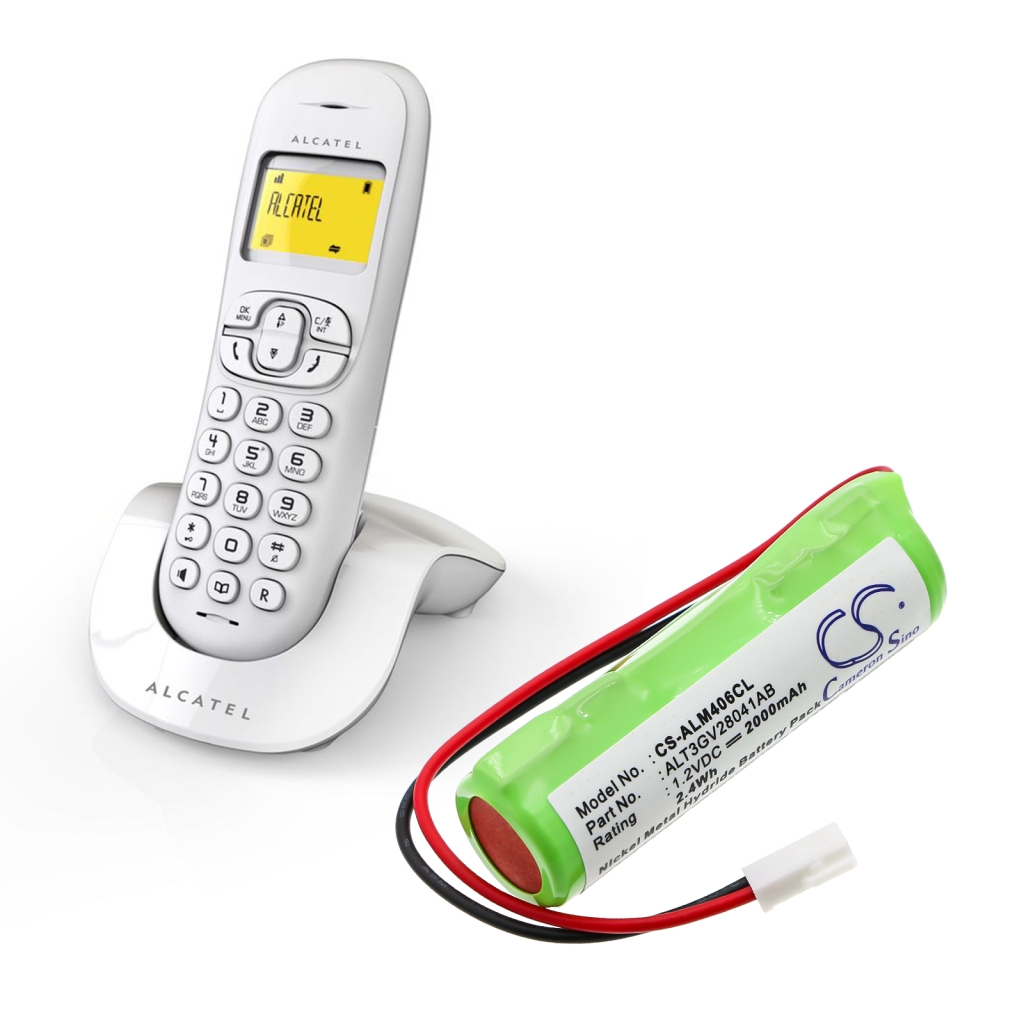Alcatel Draadloze telefoon batterij CS-ALM406CL