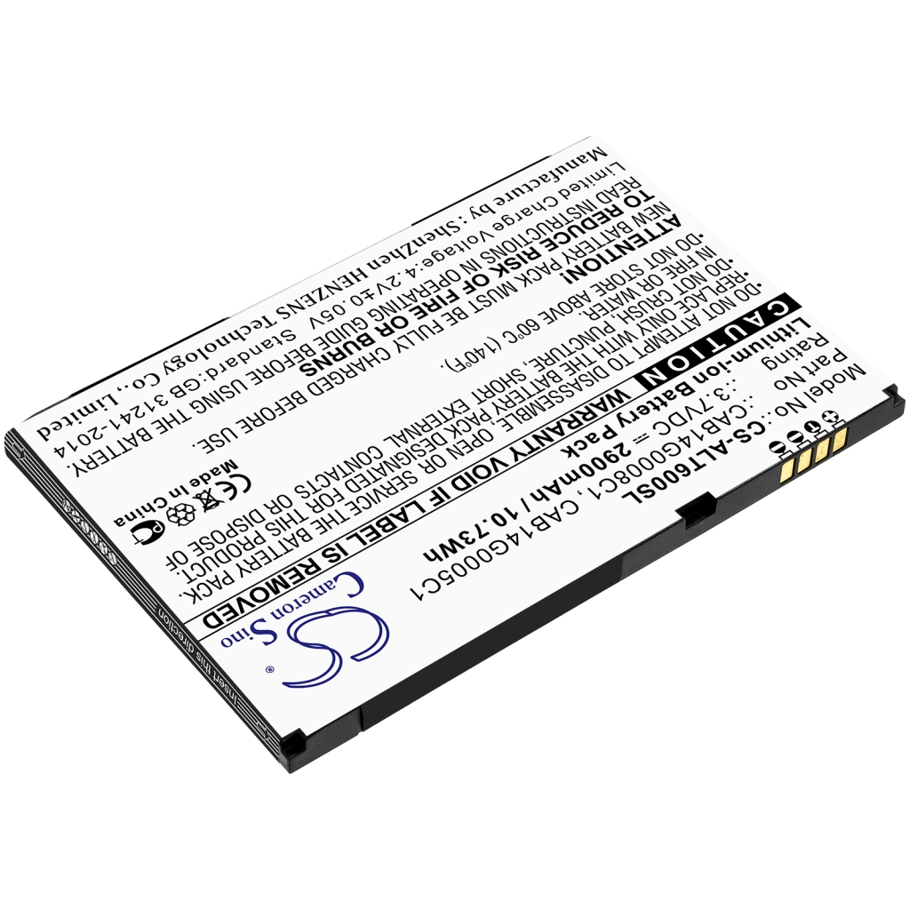 Batterijen Vervangt CAB14G0008C1