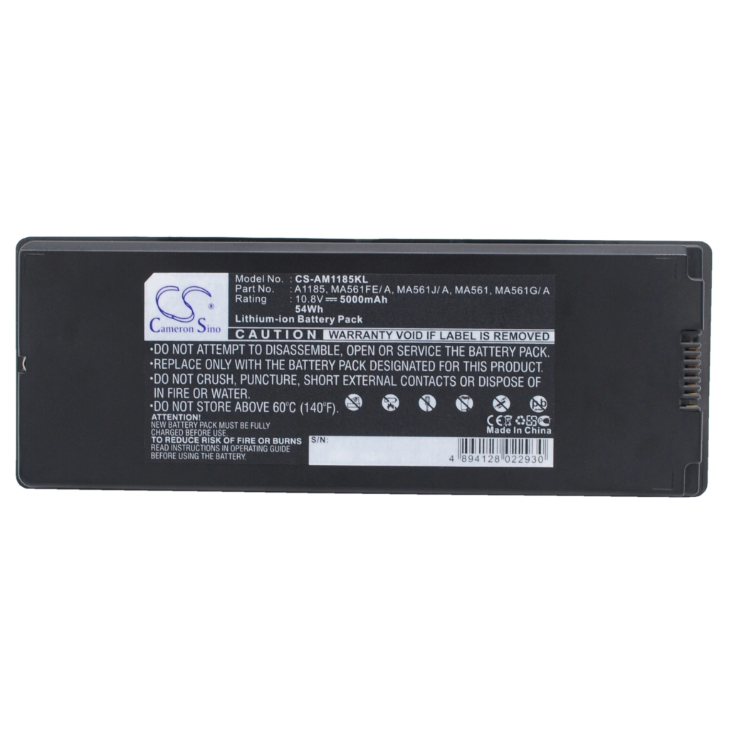 Batterijen Vervangt A1185