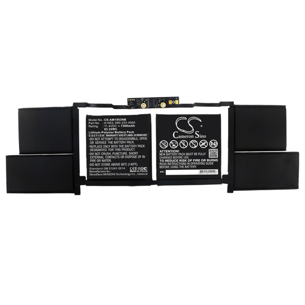 Notebook batterij Apple CS-AM1953NB