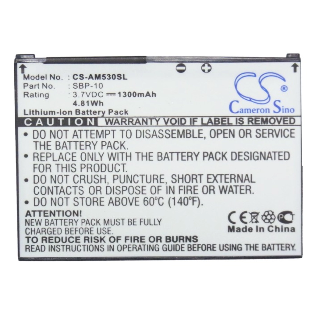 Batterijen Vervangt SBP-10