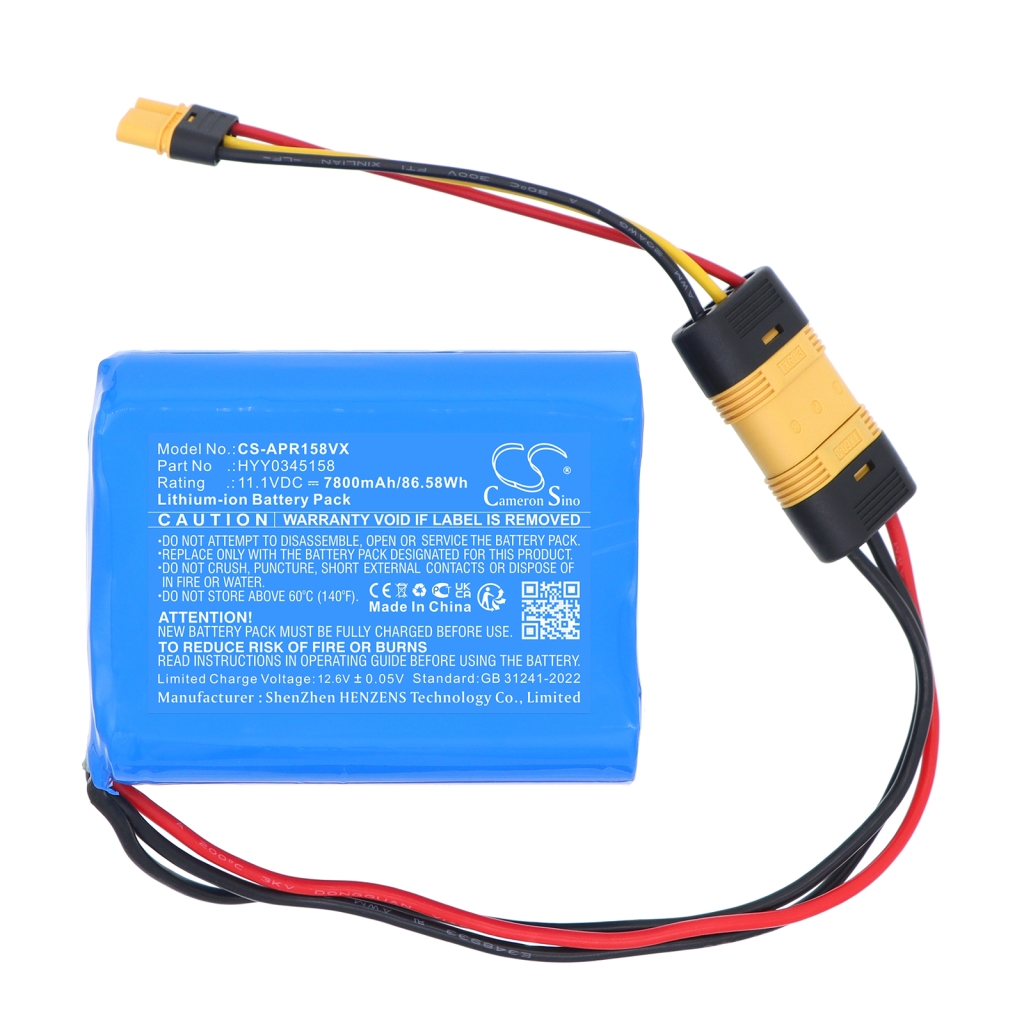 Compatible battery replacement for Aiper HYY0345158