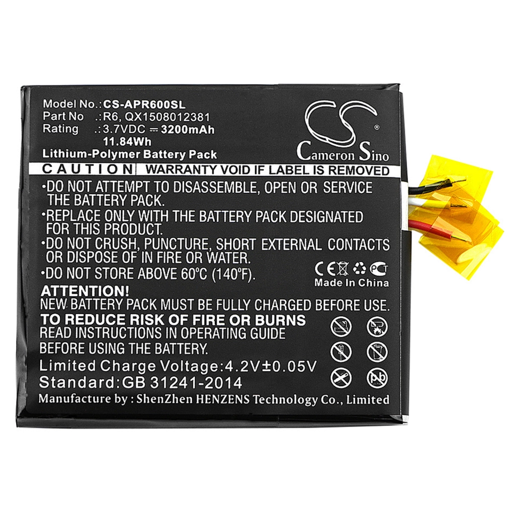 Batterij voor mobiele telefoon Myphone CS-APR600SL