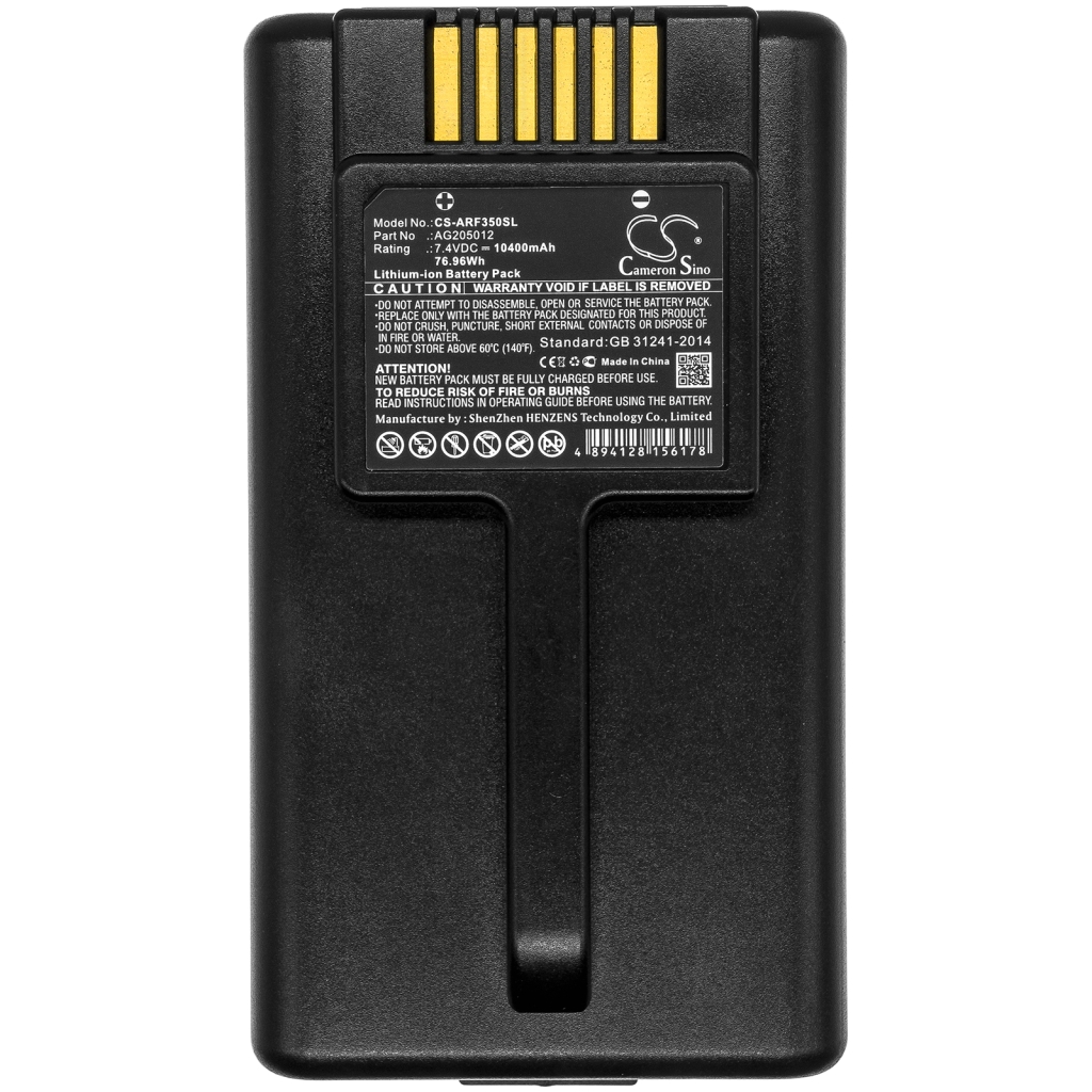 Compatibele batterijvervanging voor Aeroflex AG205012