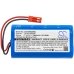 Batterij Vervangt 2S1P/18650B