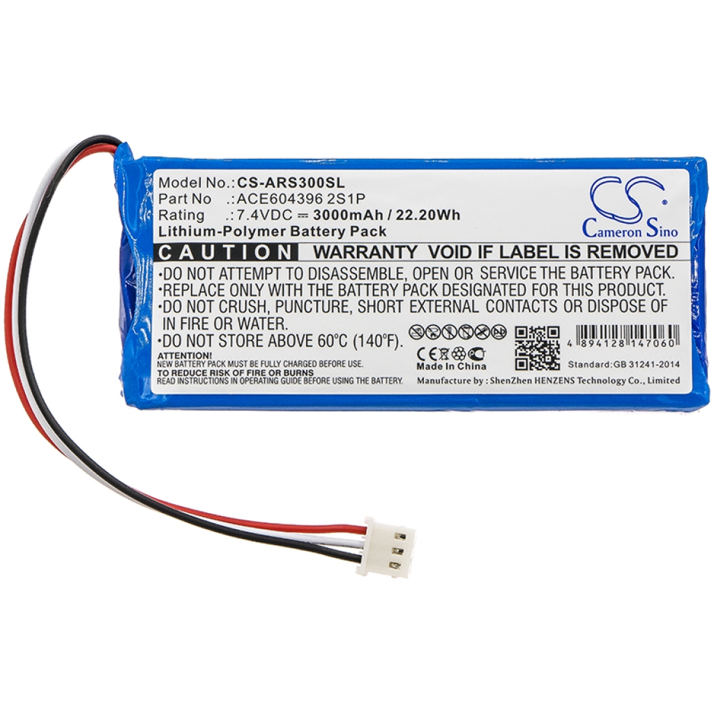 Batterijen Batterij voor elektrisch gereedschap CS-ARS300SL