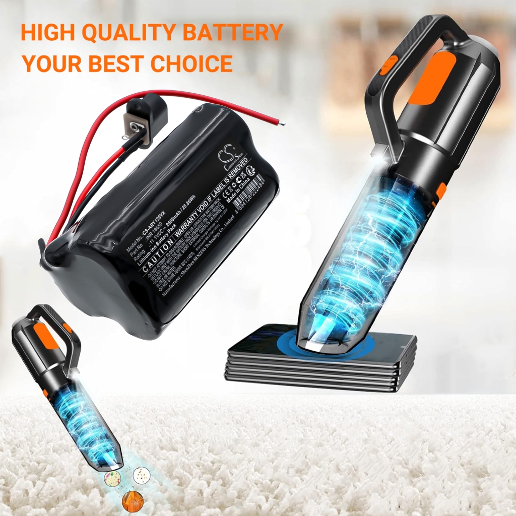 Batterij Vervangt INR 18650