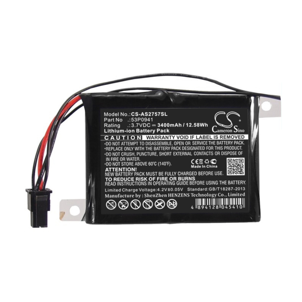 Batterijen Vervangt 53P0941