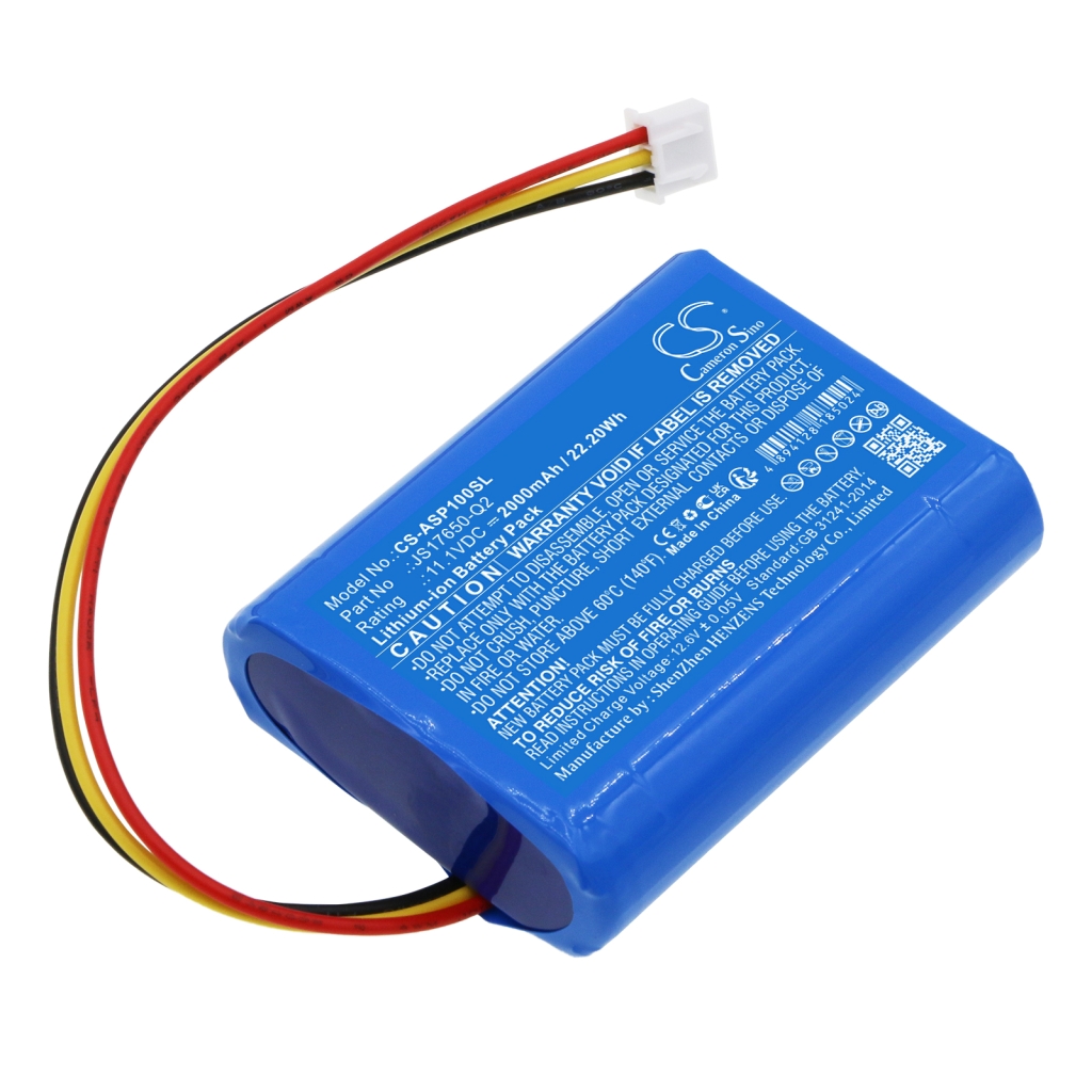 Batterijen Luidspreker Batterij CS-ASP100SL