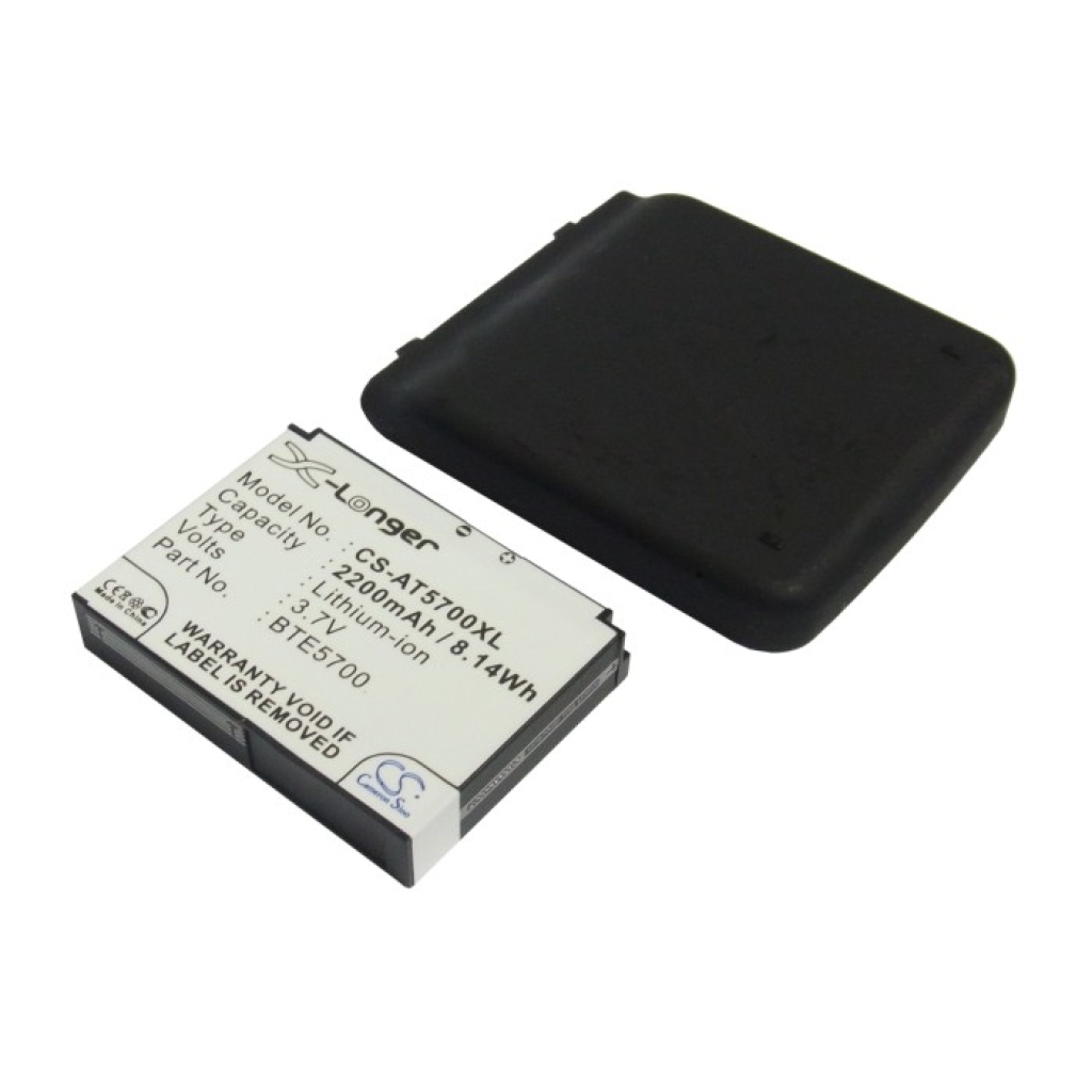 Compatibele batterijvervanging voor Audiovox BTE5700