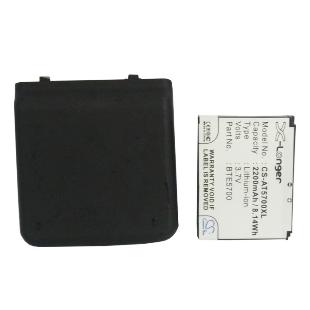 Compatibele batterijvervanging voor Audiovox BTE5700