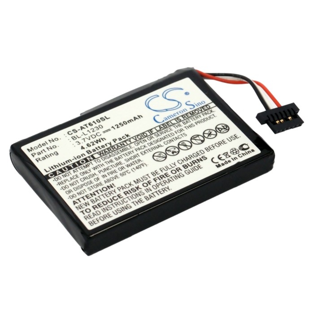 Batterijen GPS, Navigator Batterij CS-AT610SL