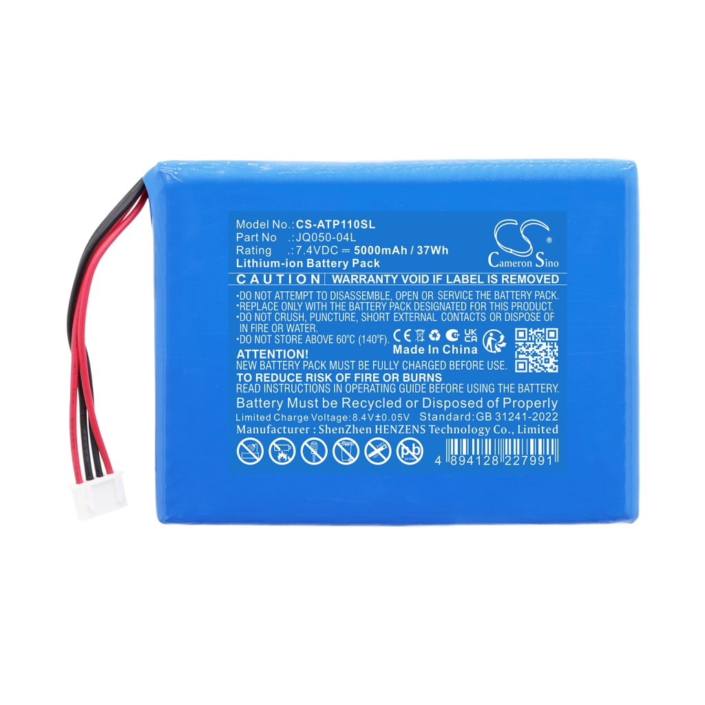 Battery compatible with Aetep CS-ATP110SL