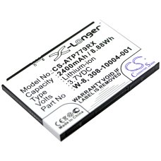Compatibele batterijvervanging voor Netgear 308-10004-01,5200087,W-7,W-7A,W-7B...
