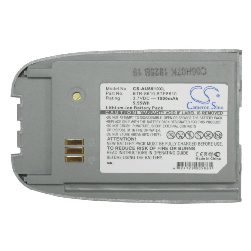 Battery compatible with Audiovox CS-AU8910XL