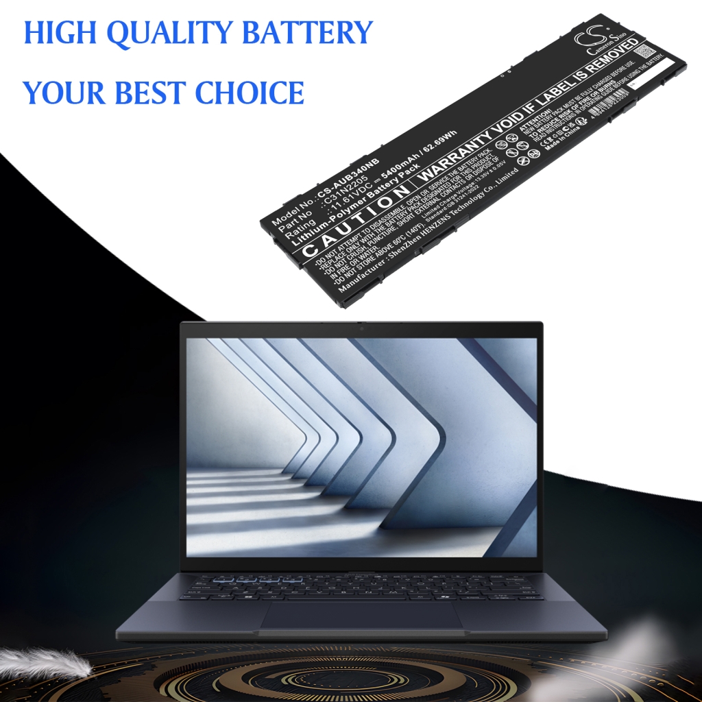 Batterij Vervangt C31N2205