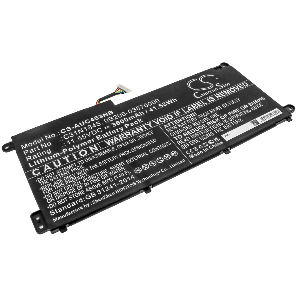 Notebook batterij Asus CS-AUC463NB