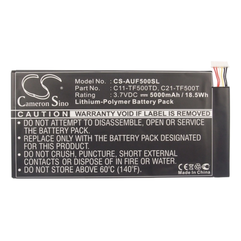 Tablet batterijen Asus Transformer Pad TF500T