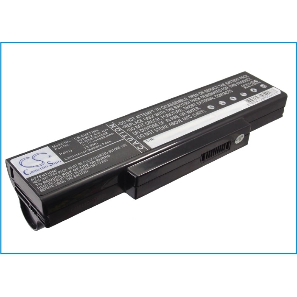 Batterijen Notebook batterij CS-AUK72HB