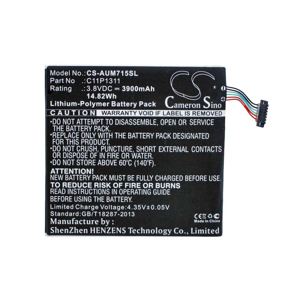 Tablet batterijen Asus CS-AUM715SL