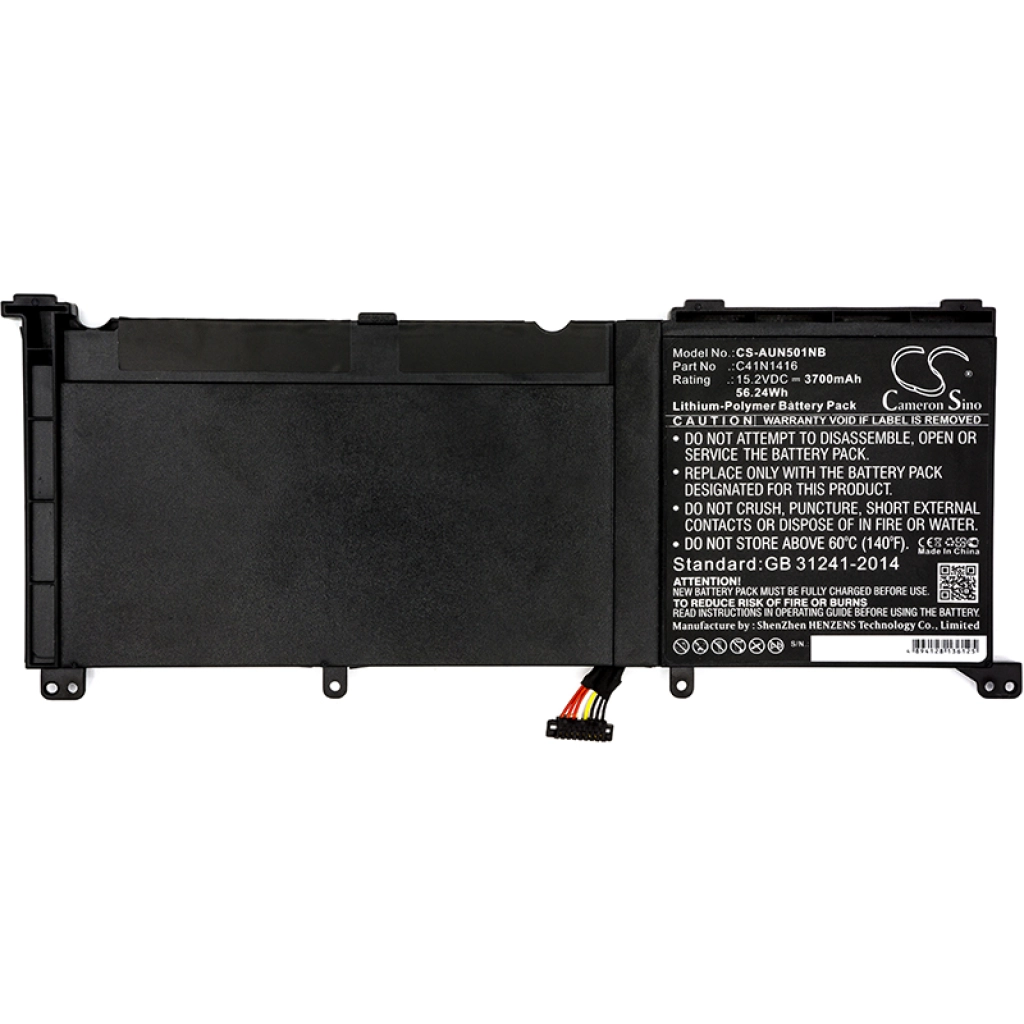 Batterijen Vervangt C41N1416