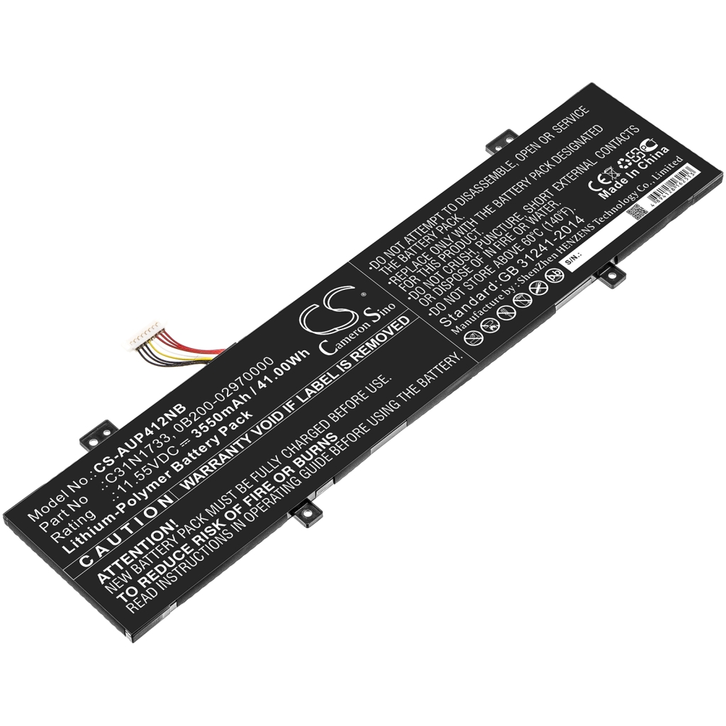 Batterijen Vervangt C31N1733