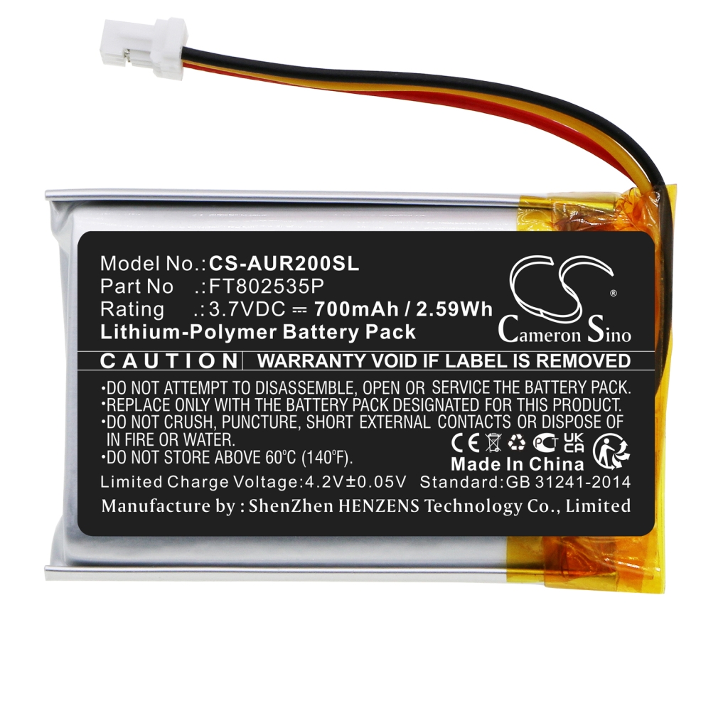 Batterijen Batterij voor toetsenbord CS-AUR200SL