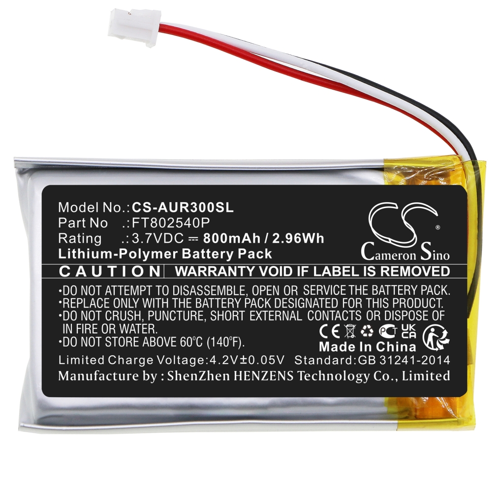 Batterijen Batterij voor toetsenbord CS-AUR300SL