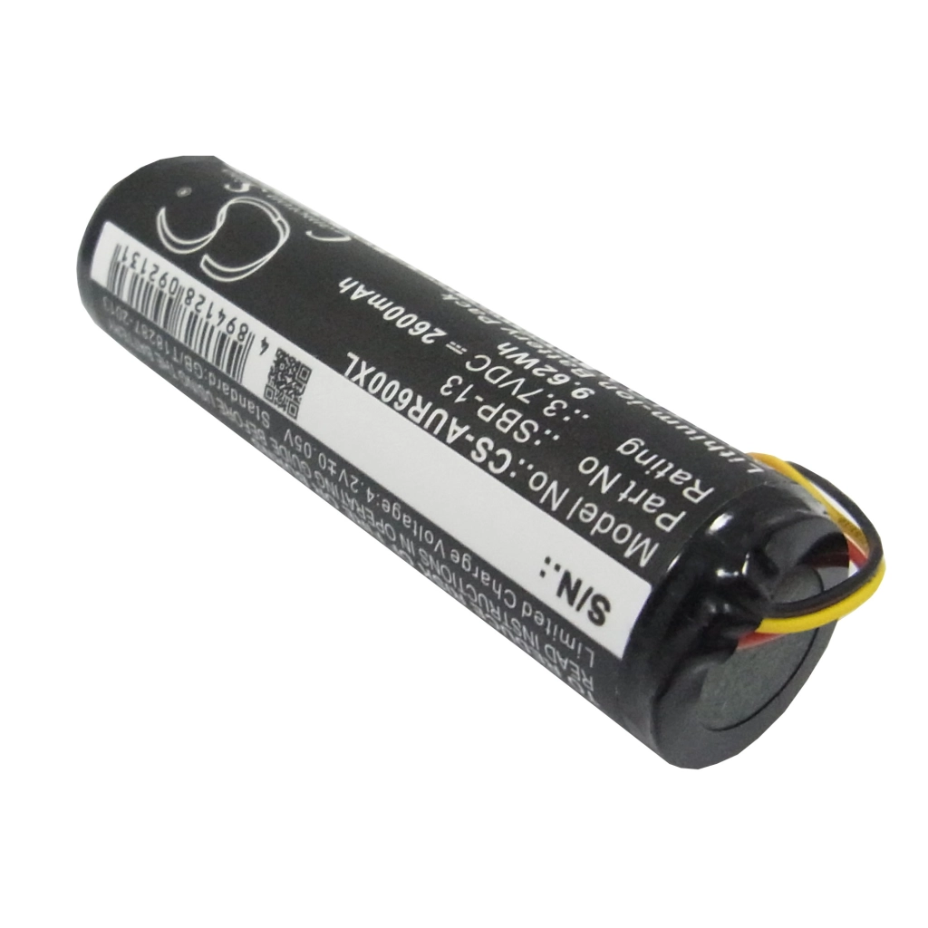 Batterijen GPS, Navigator Batterij CS-AUR600XL