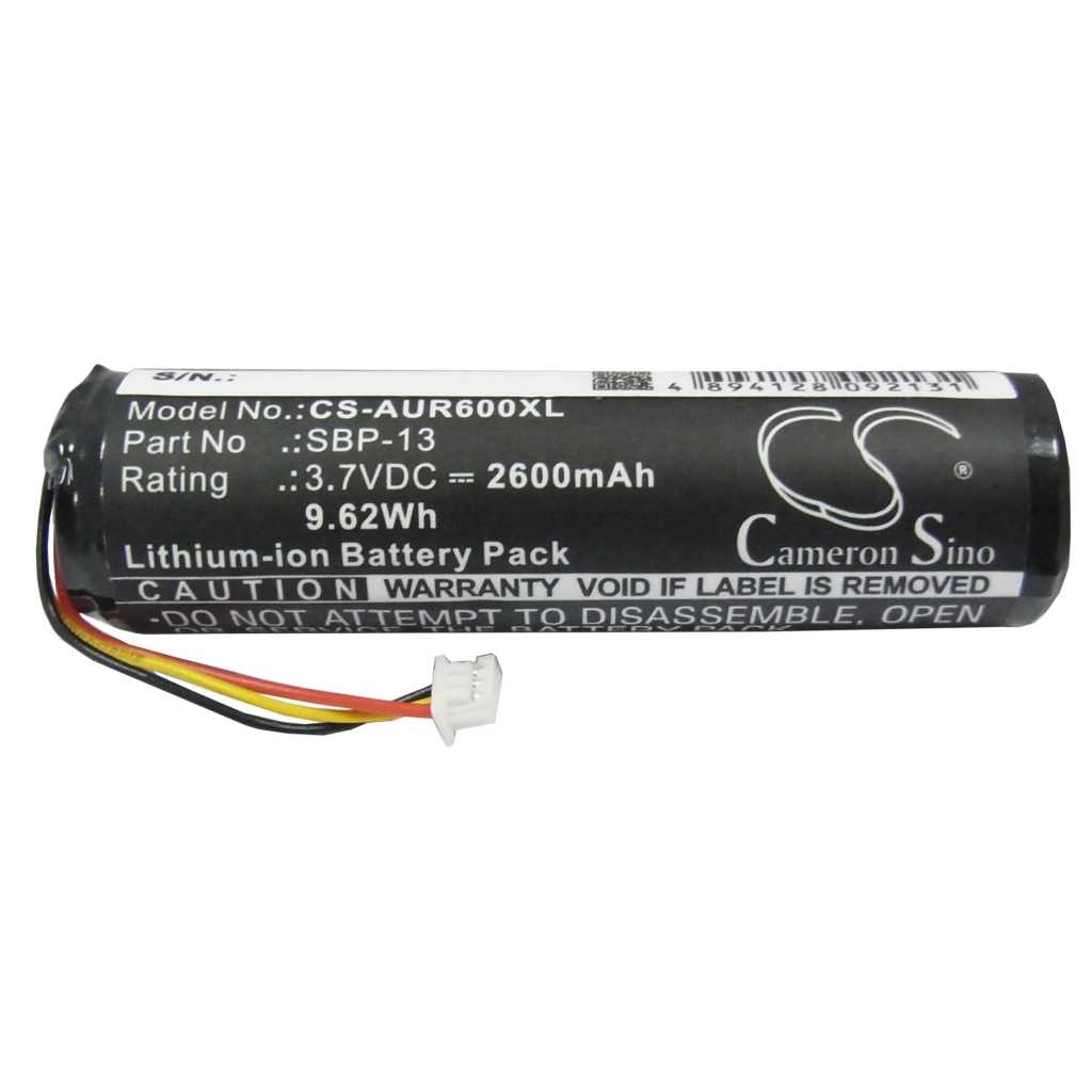 Batterijen GPS, Navigator Batterij CS-AUR600XL