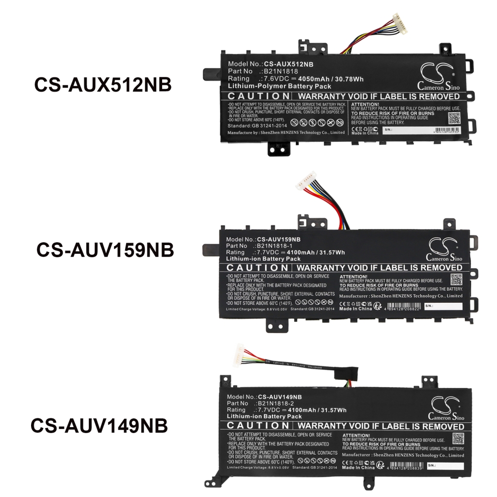Notebook batterij Asus ExpertBook P1 P1510CJA