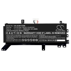 Compatibele batterijvervanging voor Asus 0B200-03460000,C41N1838